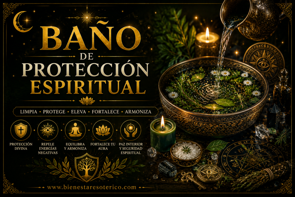 Baño de protección espiritual