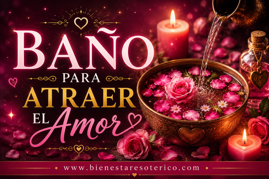 Baño para atraer el amor
