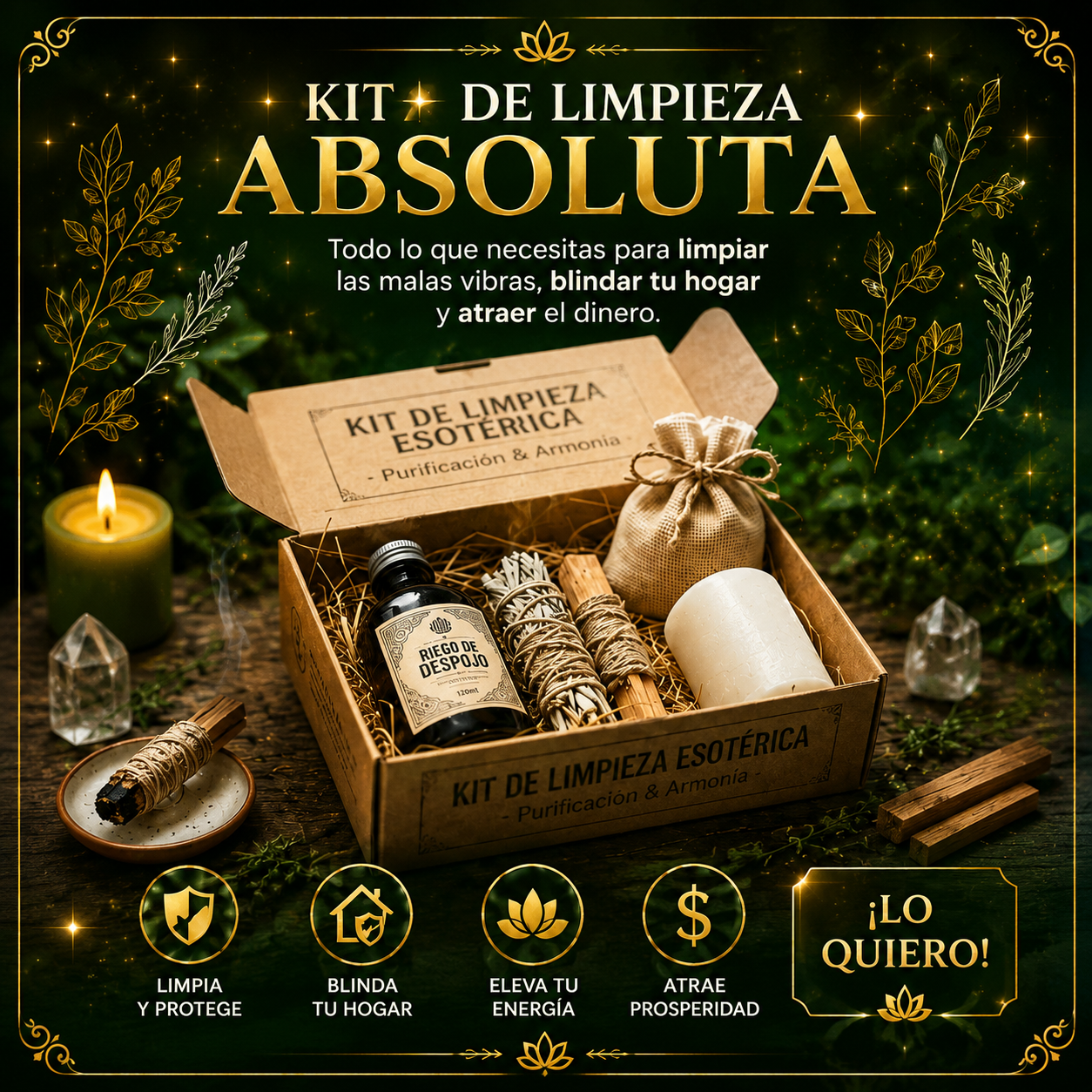 kit de limpieza absoluta