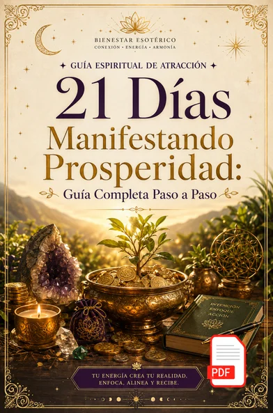 Guías Digitales esotéricas 4 21 dias manifestando prosperidad