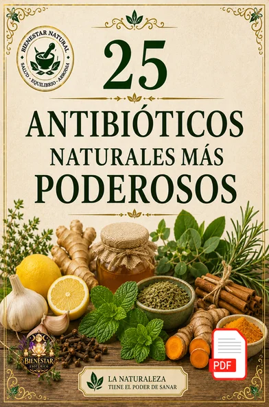 25 antibióticos naturales