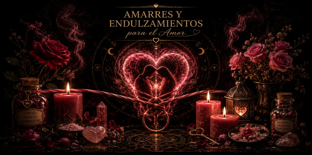 Amarres y endulzamientos para el amor