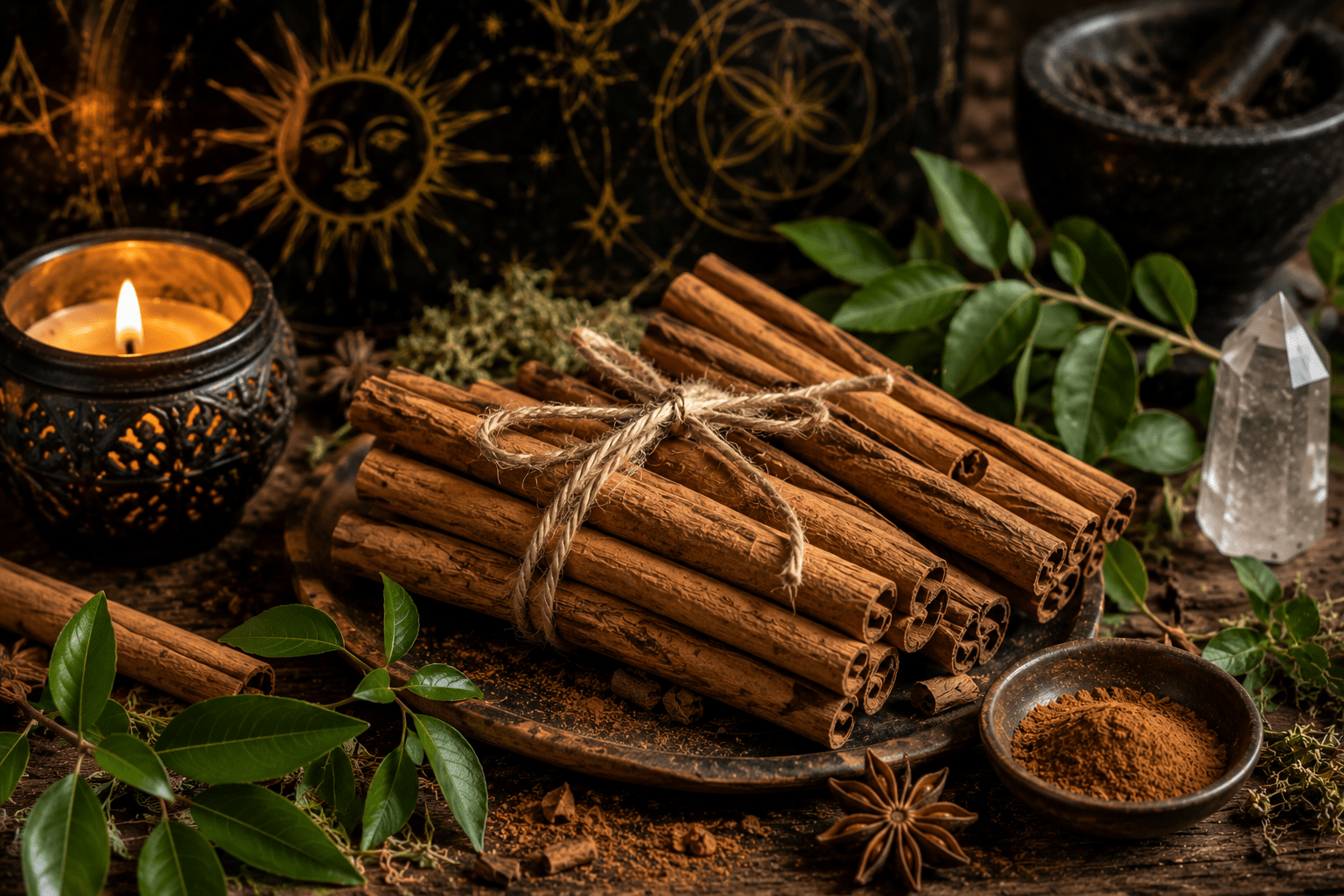 Ramas de Canela aromática en rama