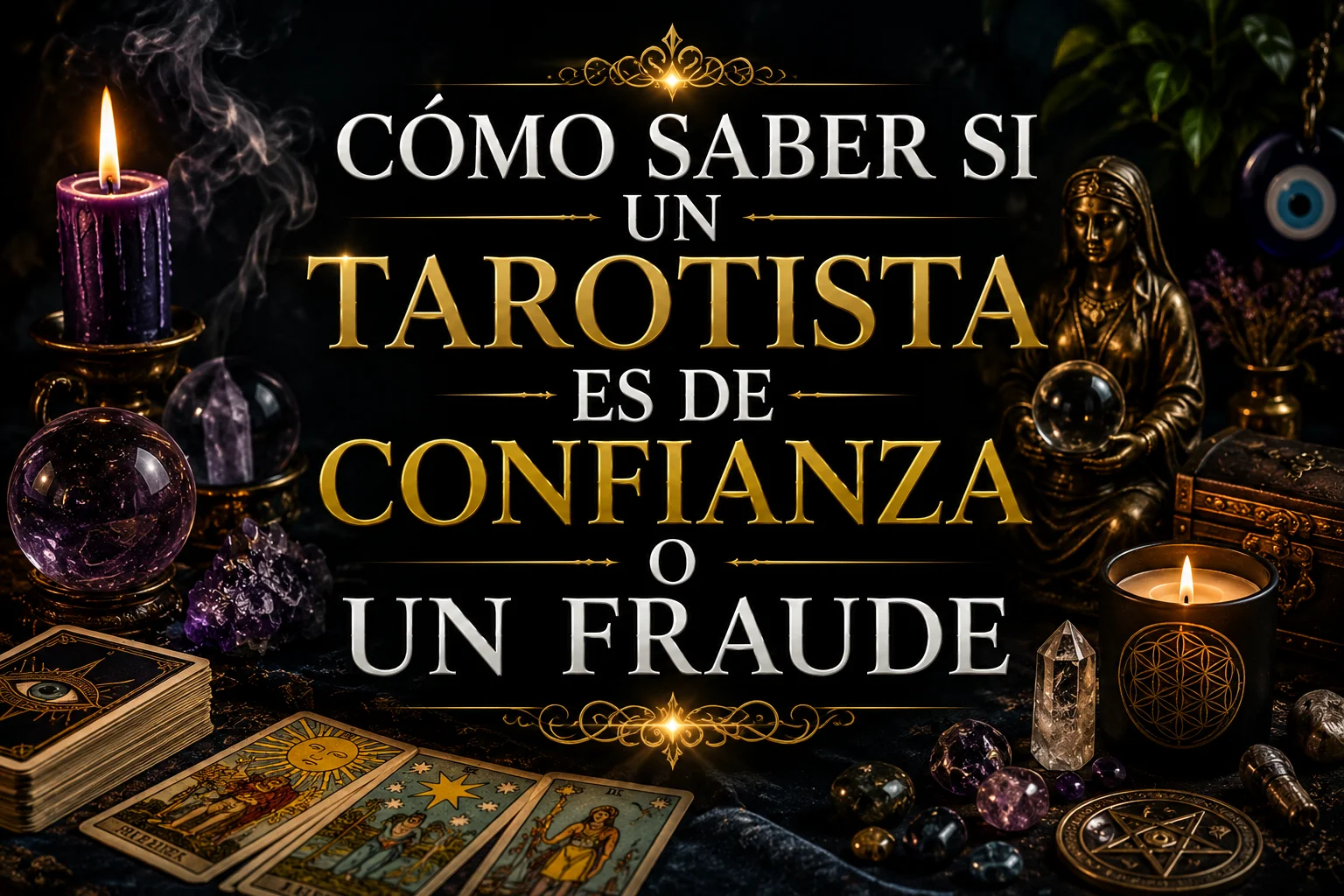 Cómo saber si un tarotista es de confianza o un fraude durante una consulta de tarot