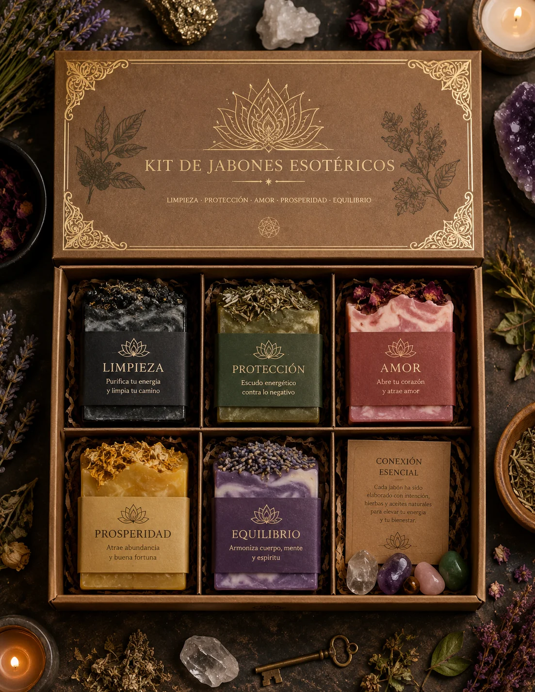 Kit de Jabones Esotéricos