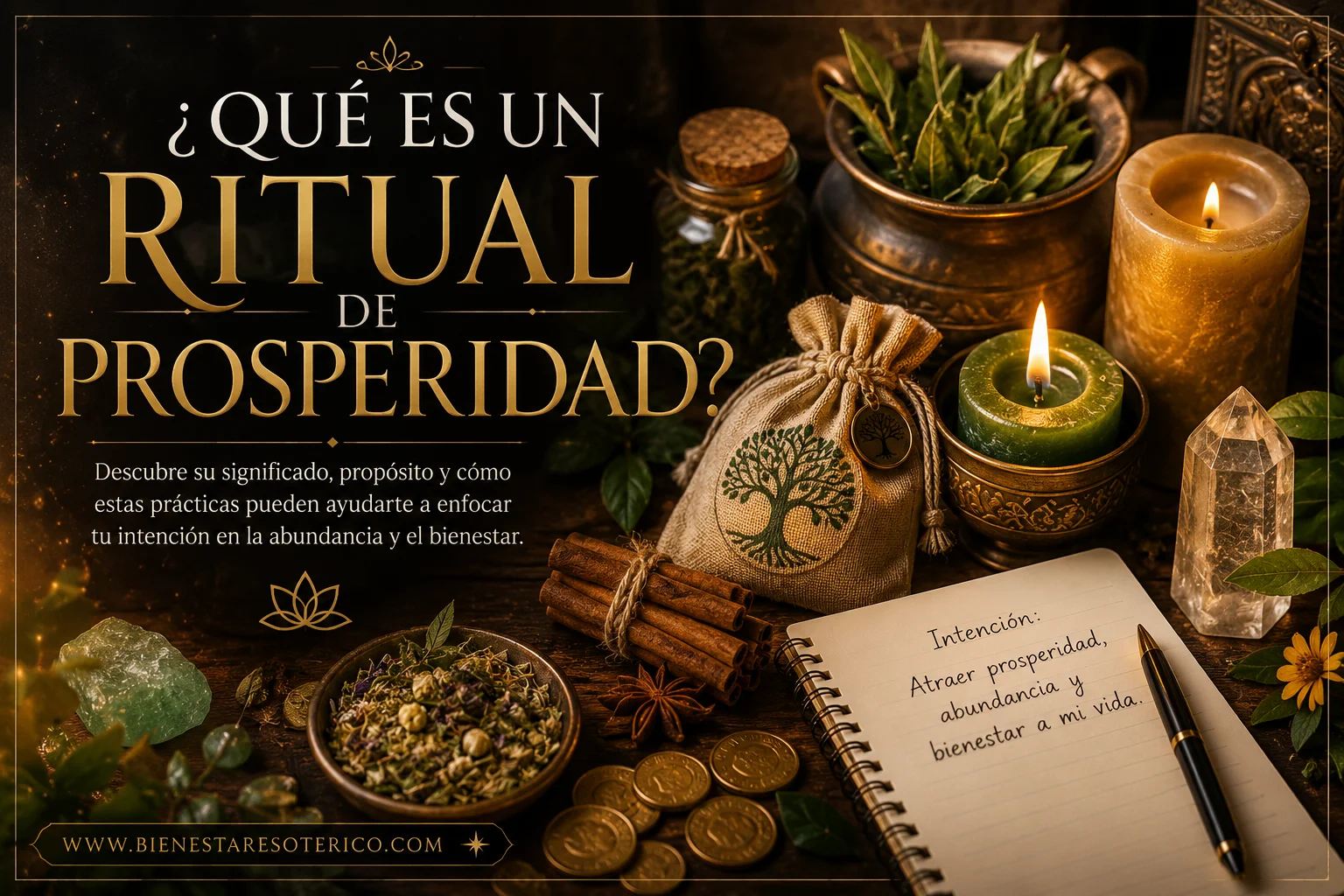 Qué es un ritual de prosperidad