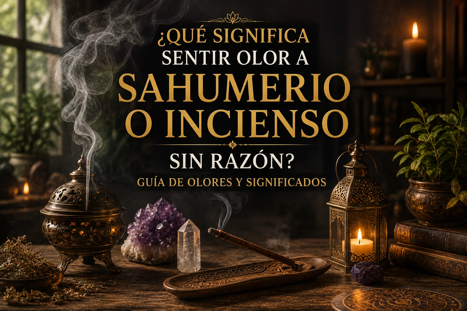 Olor a Sahumerio o Incienso sin Razón: Significado