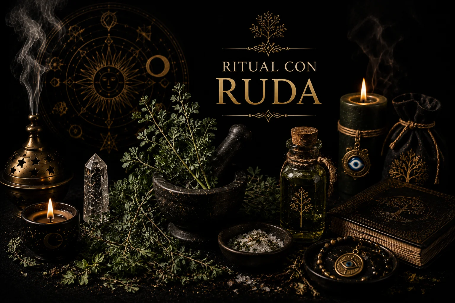 Ritual con Ruda - Protección y Blindaje Energético