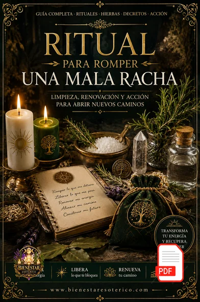 Rituales para romper la mala racha