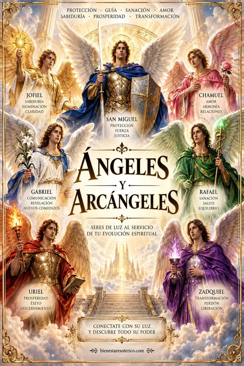Ángeles y Arcángeles 1 Ángeles y Arcángeles - Guía Completa