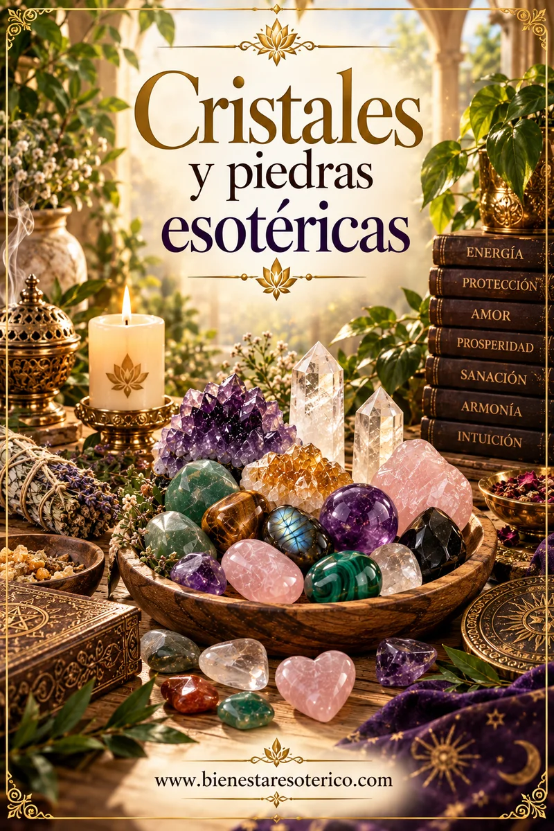 Cristales y Piedras Esotéricas - Guía Completa