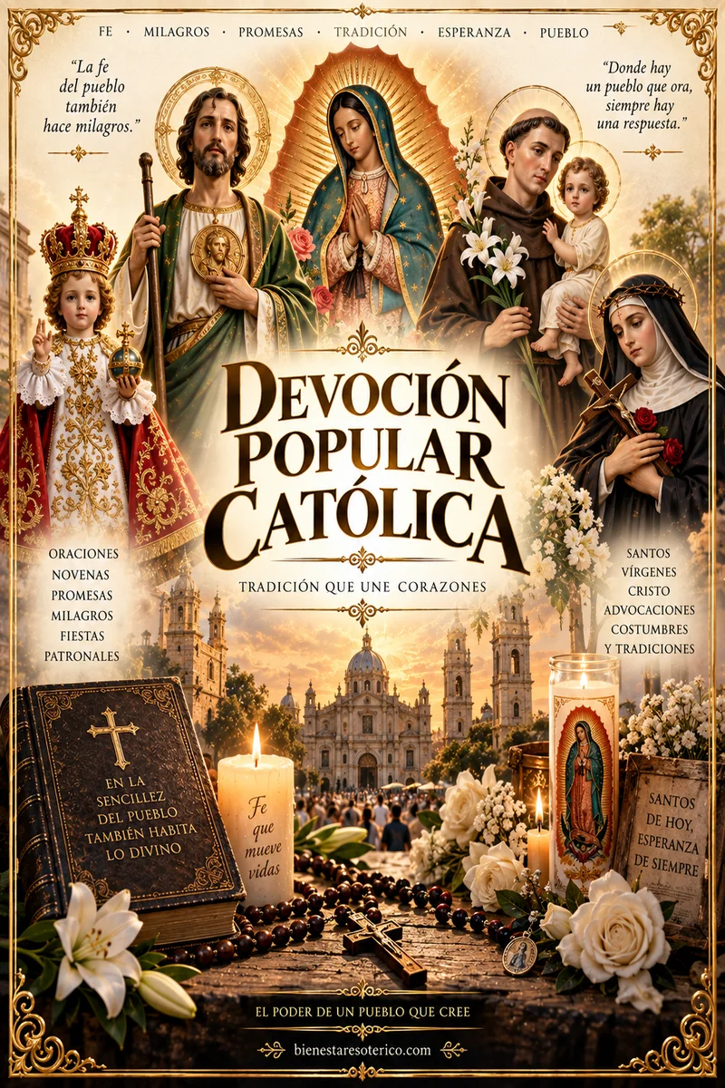 Devoción popular católica: significado, santos, oraciones y tradiciones