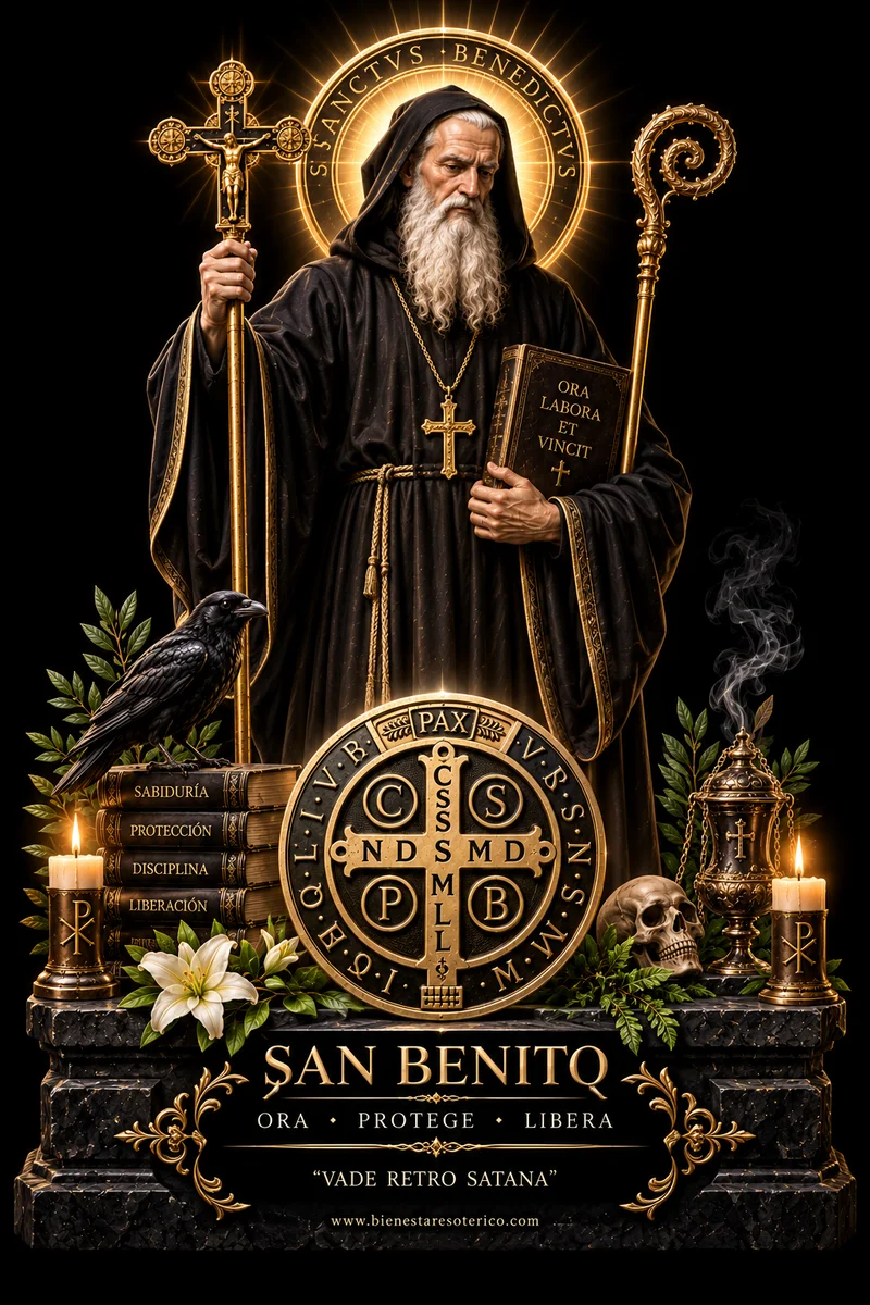 Exorcismo de San Benito - Cruz y Medalla