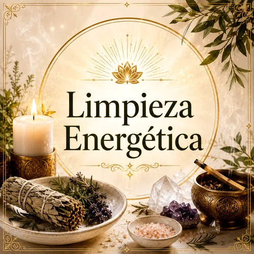 Hierbas preparadas para limpia energética