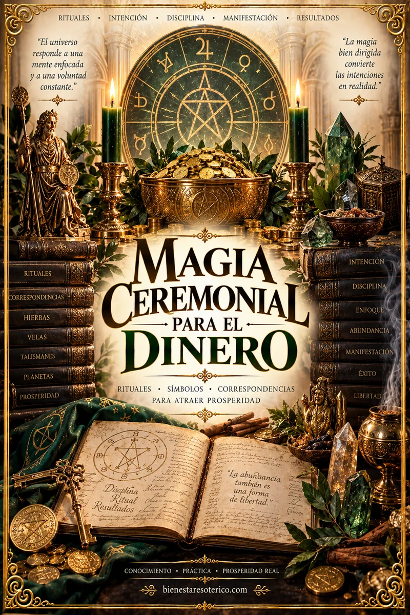 Magia Ceremonial para el Dinero 1 Guía de Magia Ceremonial para el Dinero: rituales y símbolos