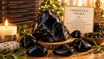 Obsidiana negra