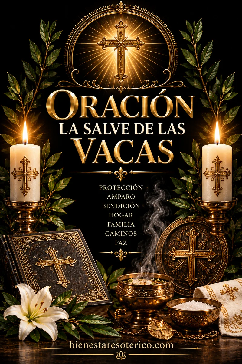 Oración La Salve de las Vacas 1 La Salve de las Vacas - Oración Antigua de Protección