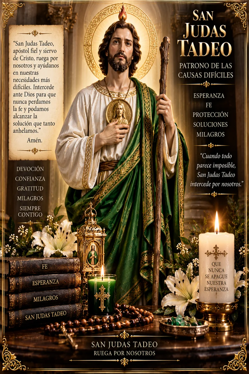 Oración a San Judas Tadeo