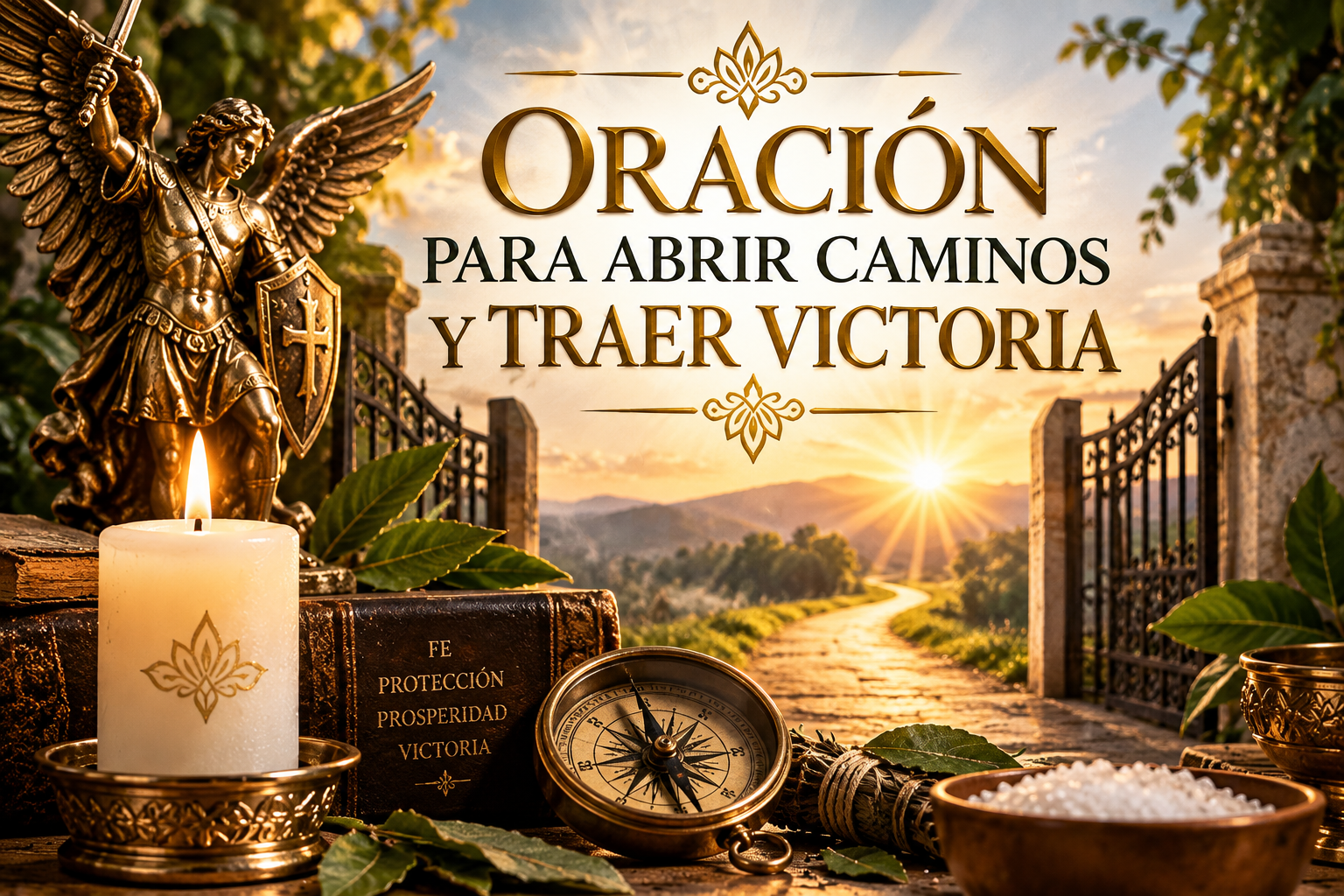 Oración para Abrir Caminos y Traer Victoria