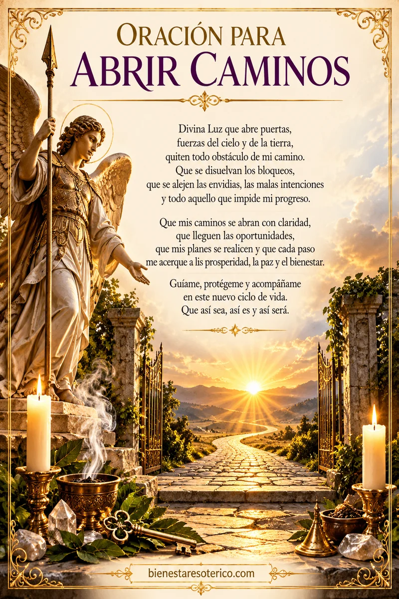 Oración para Abrir Caminos - Dirección y Esperanza