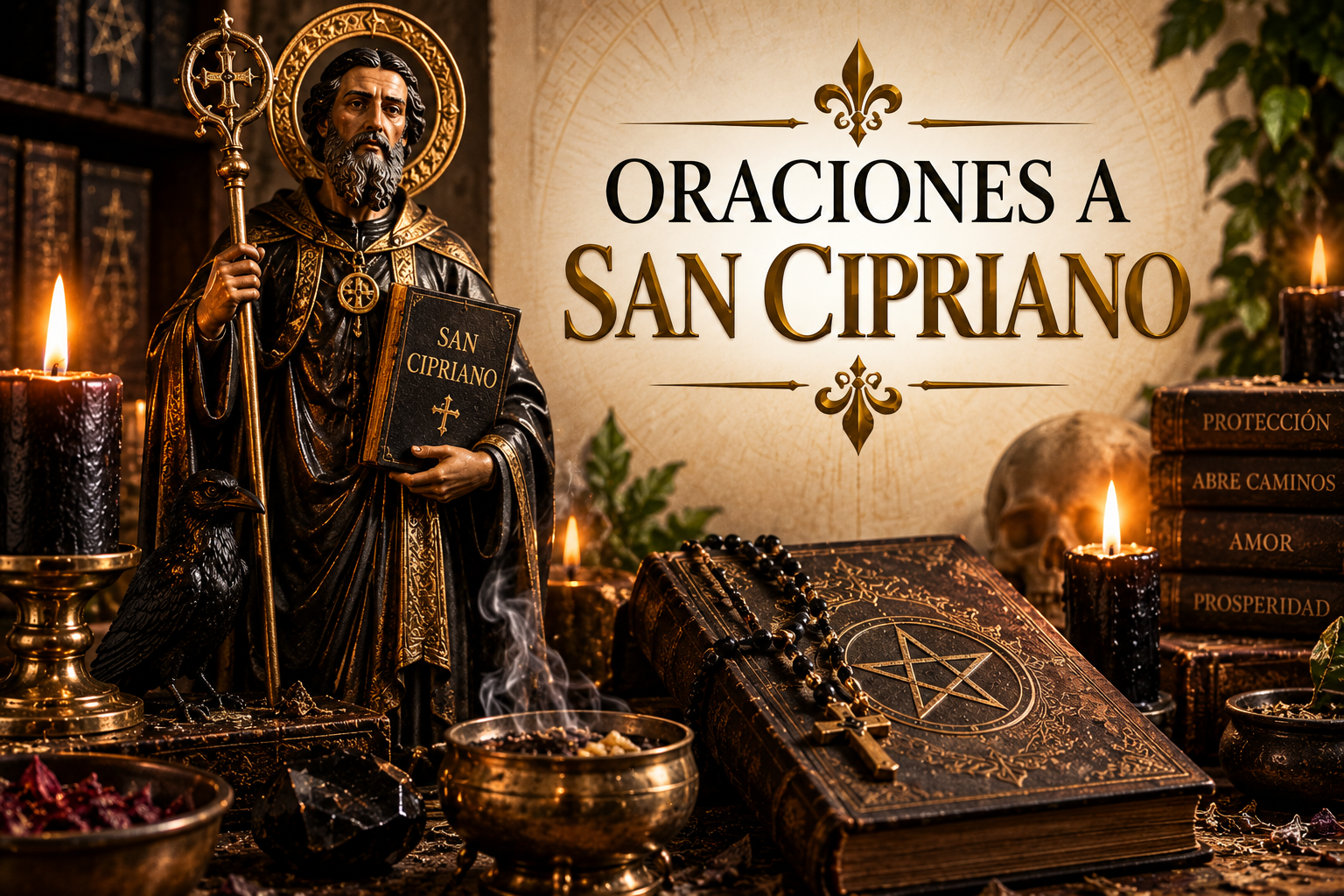 Oraciónes a San Cipriano