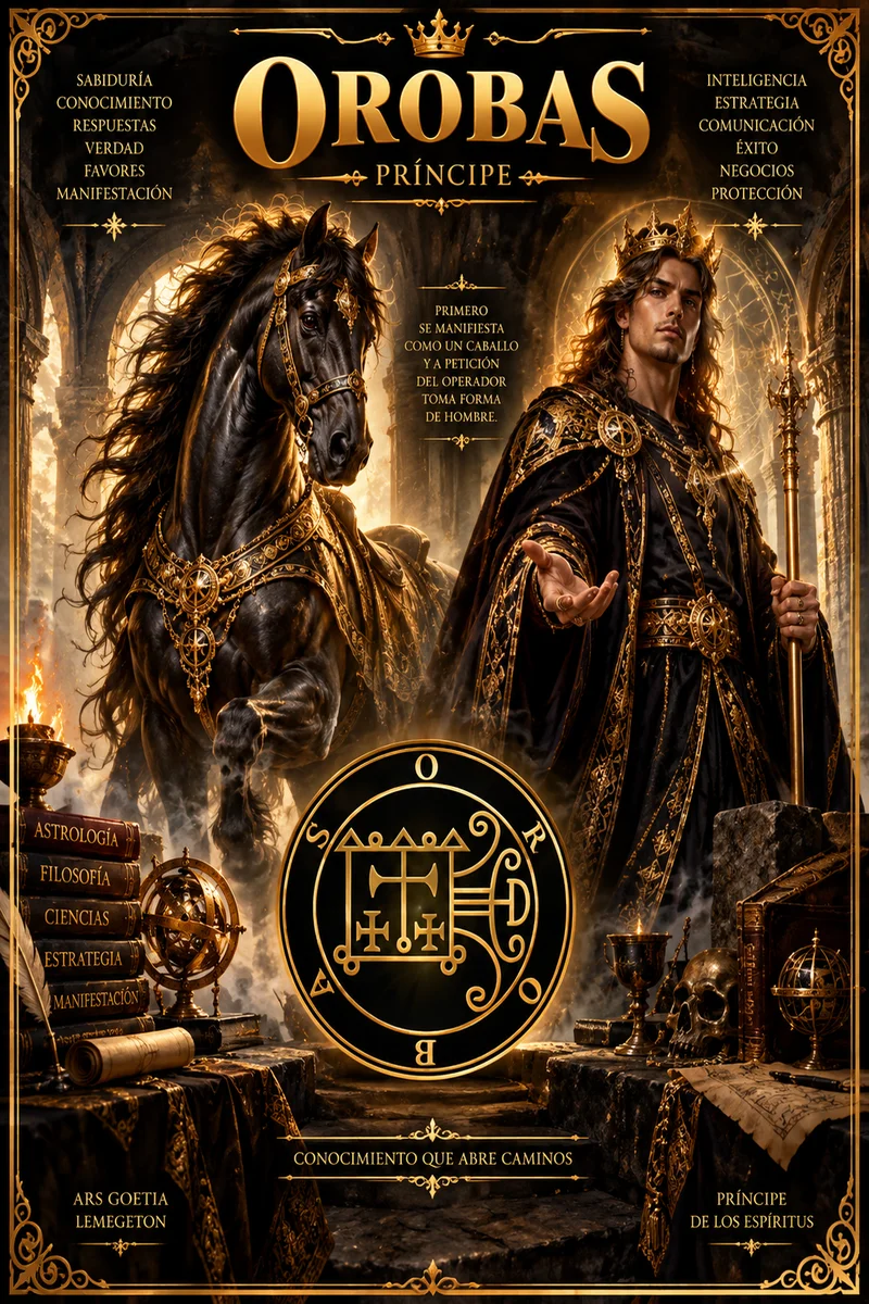 Orobas Príncipe - Ars Goetia