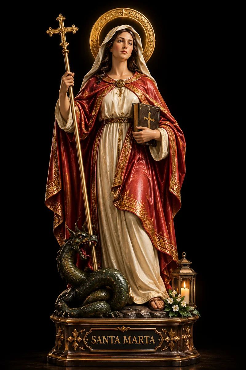 Oración y conjuro a Santa Marta 1 Conjuro a Santa Marta - Amarre Amoroso
