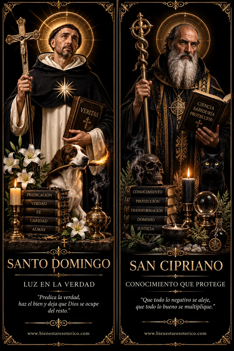 Oración de Liberación de Santo Domingo y San Cipriano