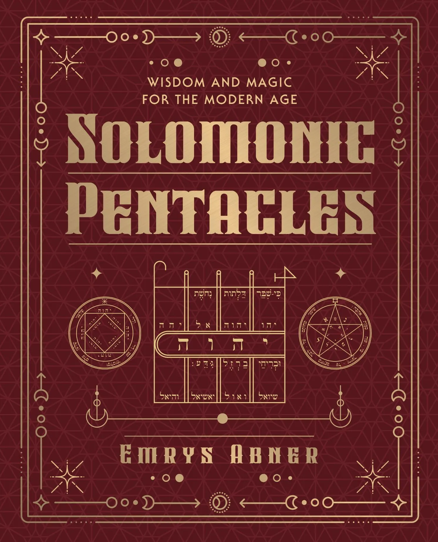Pergamino salomónico con pentáculos sagrados