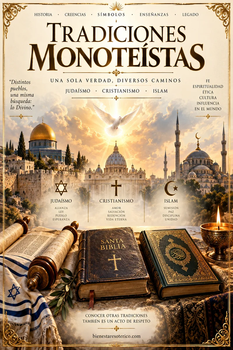 Tradiciones Monoteístas - Origen y Creencias